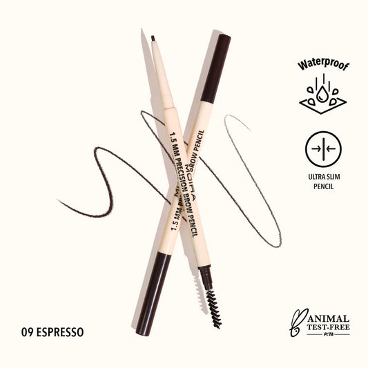 PBP009 Espresso, 1.5mm Precision Brow Pencil 3pc Bundle