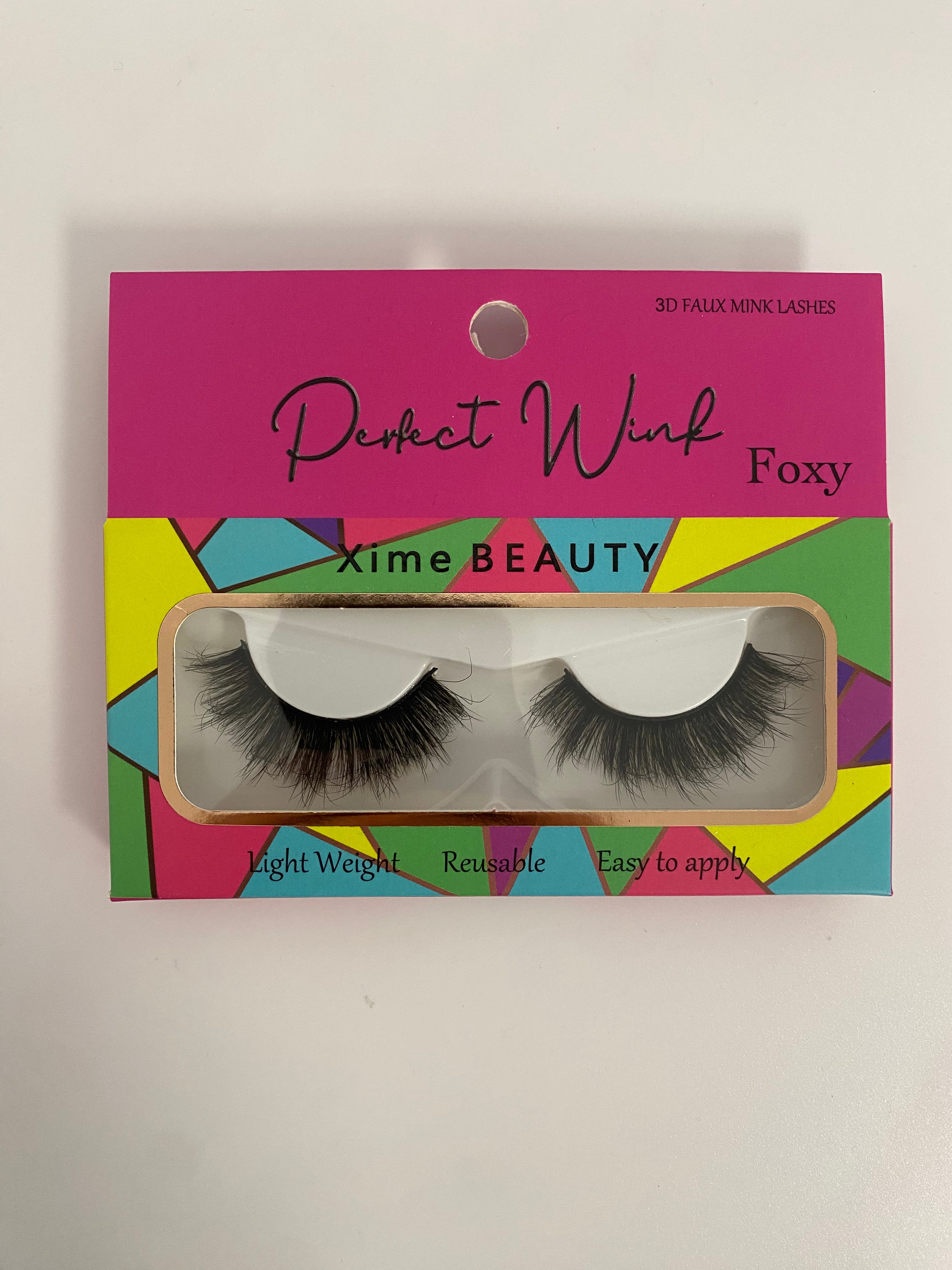 FOXY 3D FAUX MINK LASHES – J Cosmetics Sac