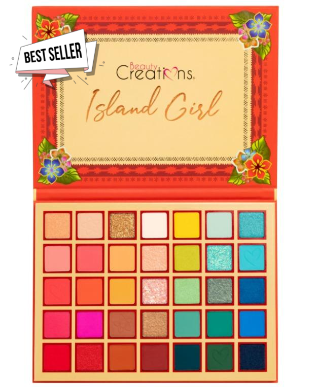 #BCE17 Island Girl 35 Color Eyeshadow Palette