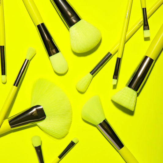B24NY 24pc Brush Set - Neon Yellow