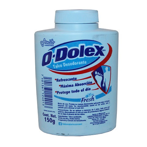 O-Dolex Fresh Talco Desodorante 150g