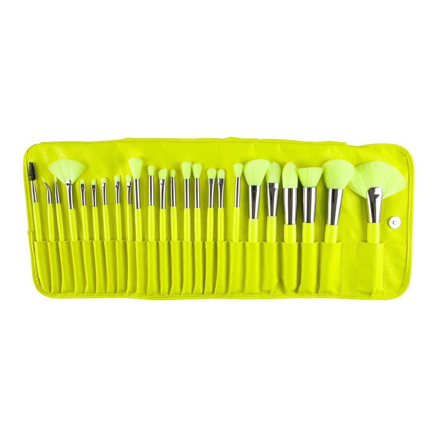 B24NY 24pc Brush Set - Neon Yellow