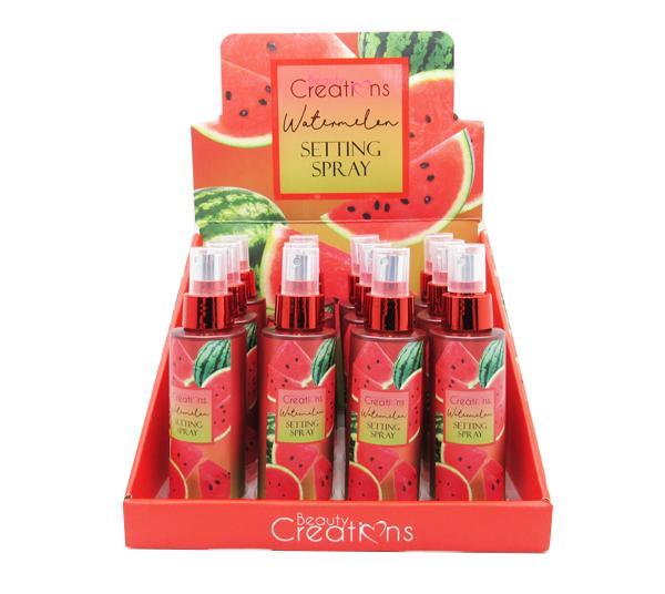 SPN06 Beauty Creations Watermelon Setting Spray Display